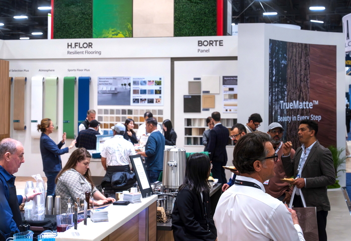 LX하우시스 전시관 전경. 〈사진 LX하우시스 제공〉