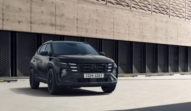 2026 투싼 블랙 익스테리어. 사진 제공=현대자동차