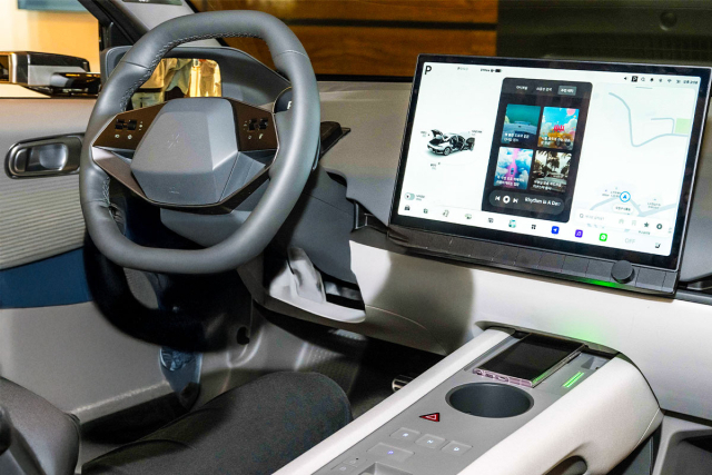 현대차그룹 포티투닷의 차세대 차량 인포테인먼트 시스템 플레오스 커넥트. 사진 제공=현대차그룹