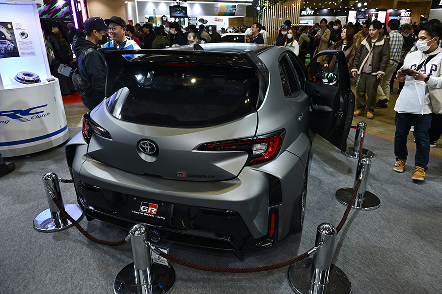 토요타 GR 코롤라 모리조 에디션. 사진: 도쿄오토살롱 공동취재단