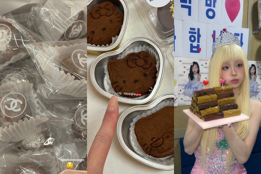 사진: 카리나, 장원영, 츄 인스타그램