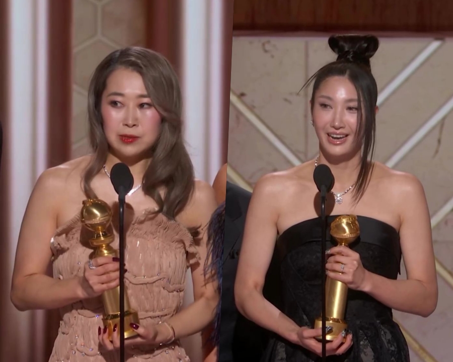 케데헌 골든글로브 2관왕 / 사진 : 골든글로브 공식 인스타그램 영상캡처