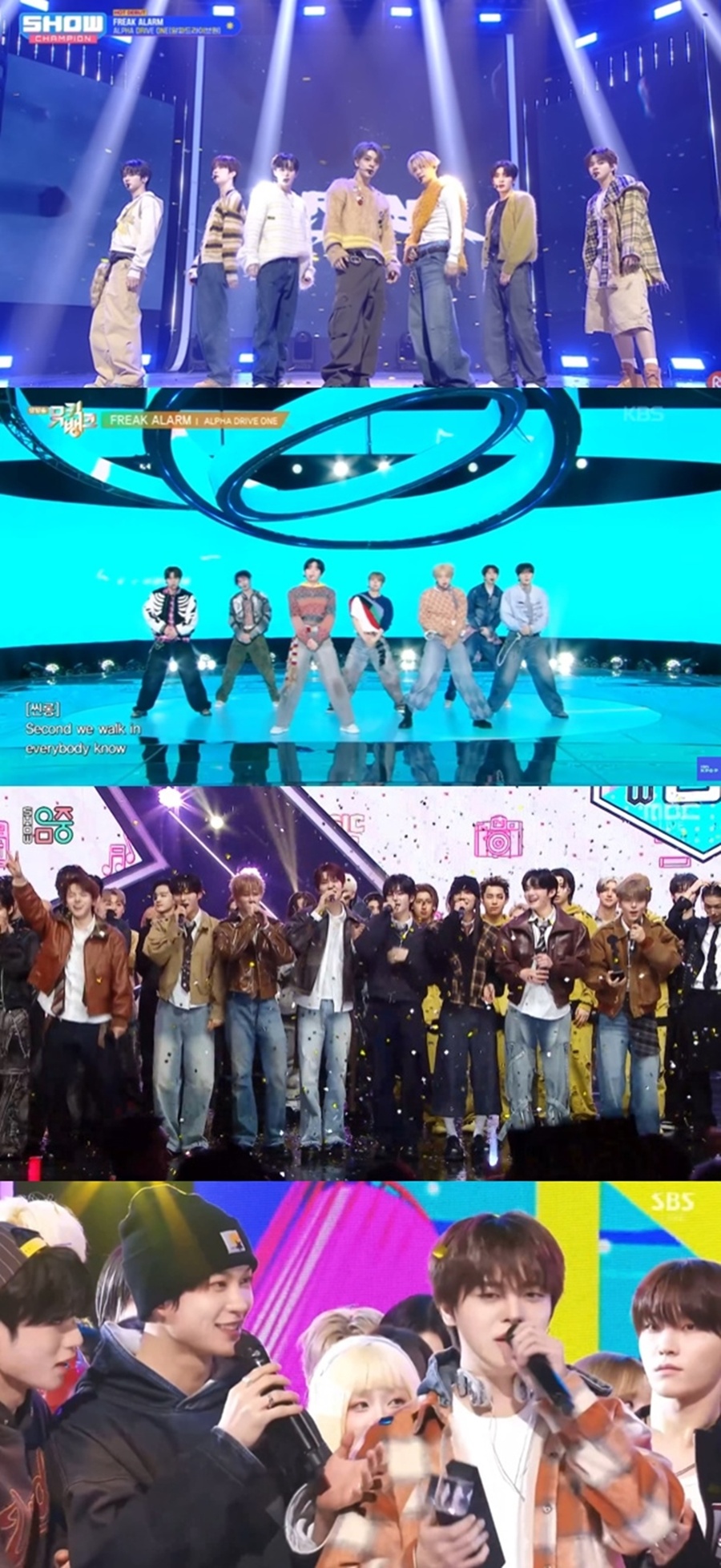 사진: 각 음악방송 캡처