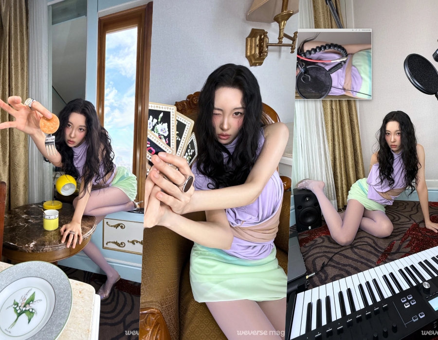 引用：ソンミのInstagramアカウント