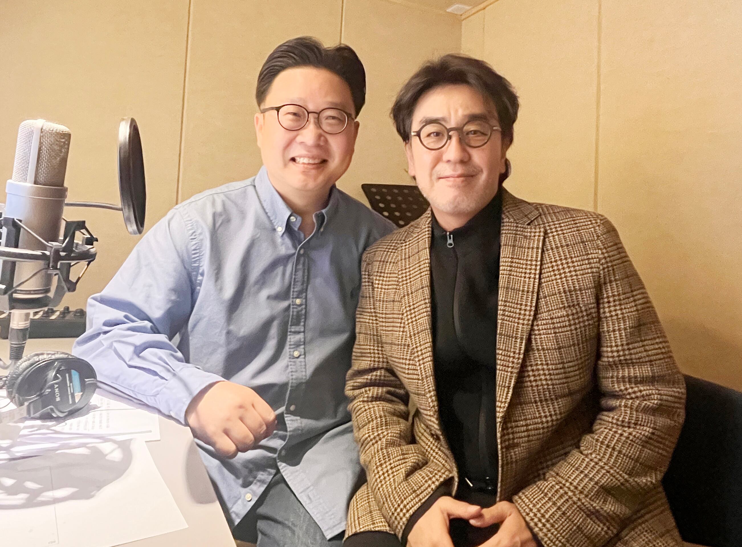 서경덕 성신여대 교수(왼쪽), 배우 류승룡