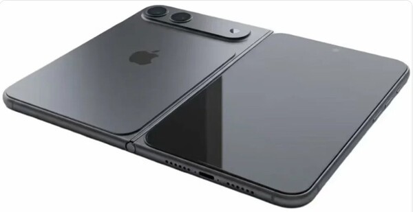 접이식 아이폰 렌더링 이미지. / iPhone Ticker, 폰아레나