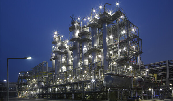 금호석유화학 여수 고무2공장. / 금호석유화학