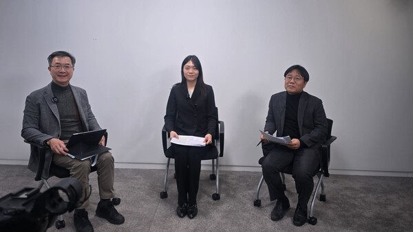 좌측부터 한국유통법학회장인 이황 교수(고려대), 이기쁨 법무법인 바른 변호사, 강태욱 법무법인 태평양 변호사 / IT조선