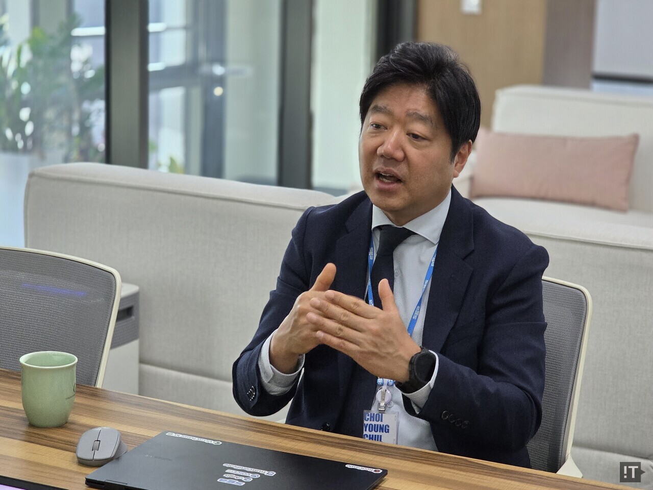 최영철 SGA솔루션즈 대표 / 정종길 기자