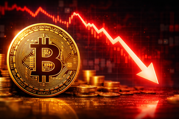 2025년 한 해 동안 극심한 변동성을 이어가던 비트코인이 결국 연간 기준 하락세로 마무리됐다. / AI 생성 이미지