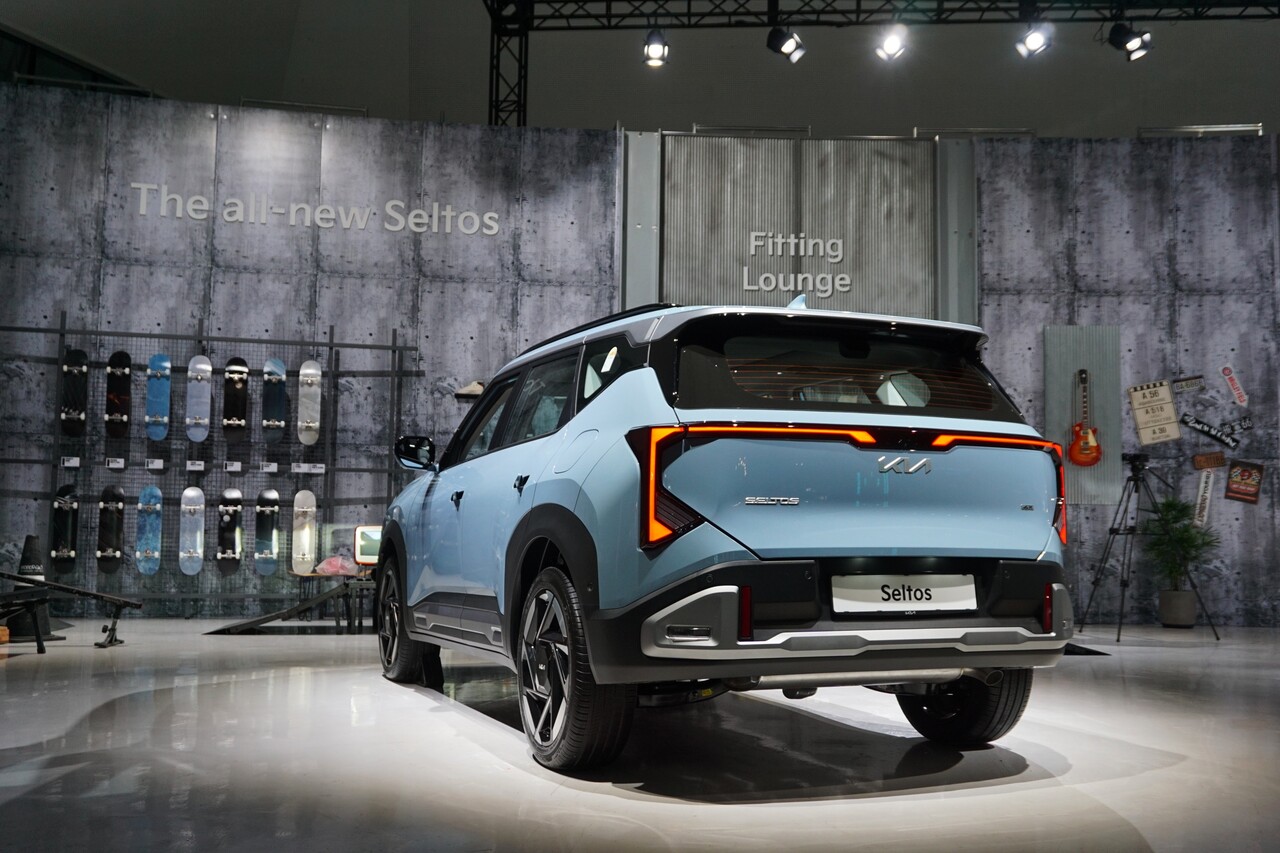 기아 더 뉴 셀토스 후면. / 허인학 기자