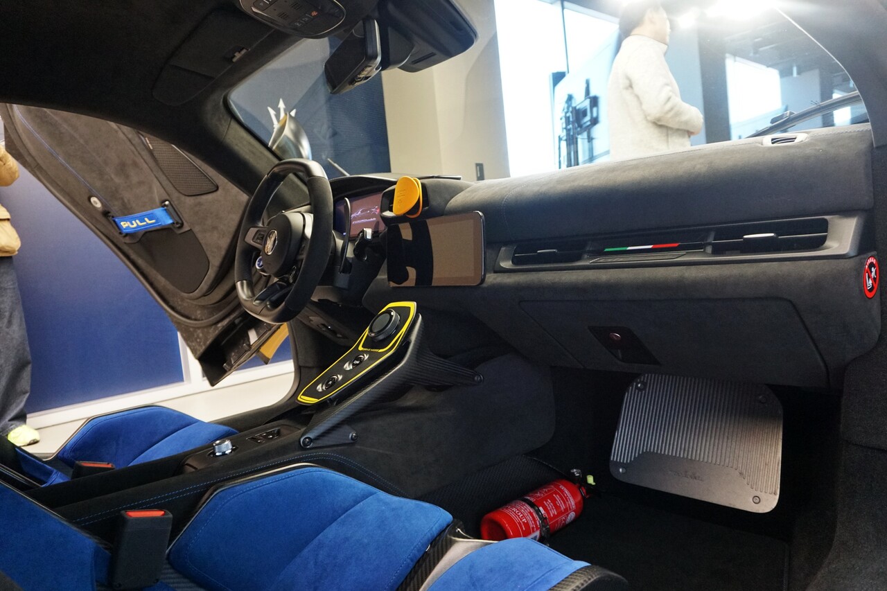 마세라티 GT2 스트라달레 실내. / 허인학 기자