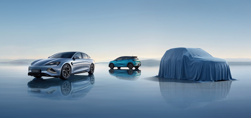 BYD코리아가 올해 소형 전기 해치백 돌핀을 연내 선보이고 플러그인 하이브리드 도입을 추진한다는 계획이다. / BYD 코리아