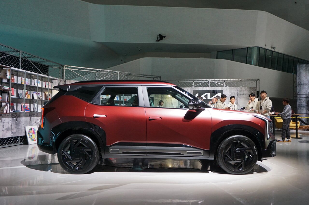 기아 더 뉴 셀토스 X-라인 측면. / 허인학 기자