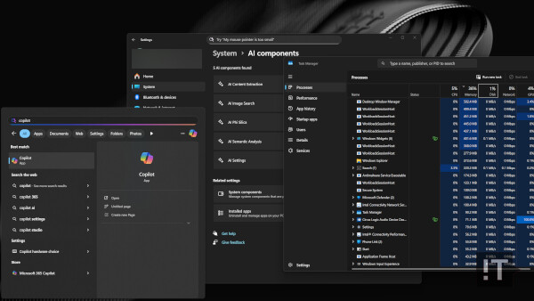 윈도11 ‘코파일럿+ PC’는 처음 부팅 때부터 메모리를 제법 많이 쓴다. / 권용만 기자