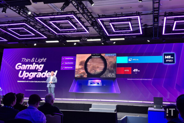 XeSS 기술을 통해 ‘아크 B390’에서 배틀필드 6를 부드럽게 즐길 수 있다. / 권용만 기자