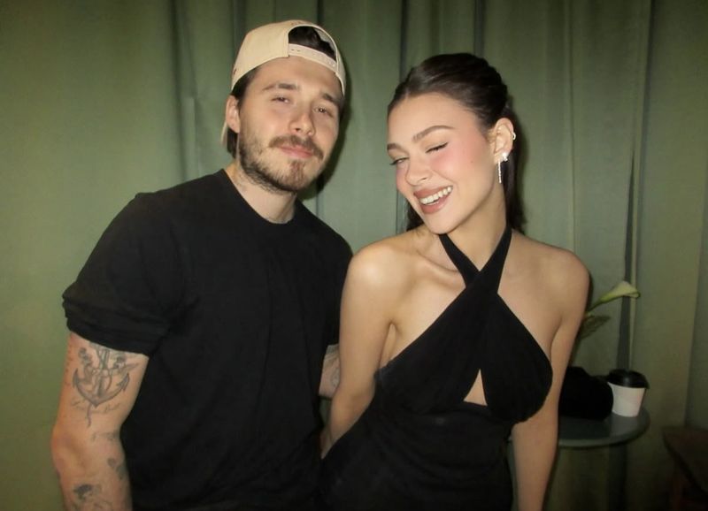 브루클린 베컴과 니콜라 펠츠 부부./사진=브루클린 베컴 인스타그램 캡처