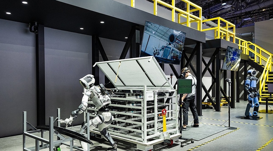 CES 2026서 공개된 보스턴다이내믹스 아틀라스, 해외 언론 관심. (현대자동차·기아 제공)