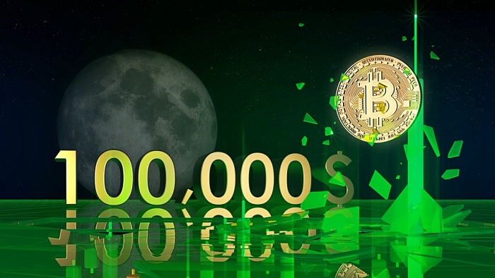 비트코인이 10만달러를 재돌파할 수 있을지에 대한 관심이 쏠리고 있다. [사진: 셔터스톡]