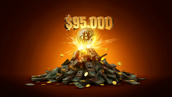 비트코인 다음 목표치인 9만5000달러 재돌파 여부가 주목되고 있다. [사진: Reve AI]