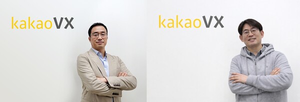 문태식 대표이사(왼쪽)와 김창준 대표이사 [사진: 카카오 VX]