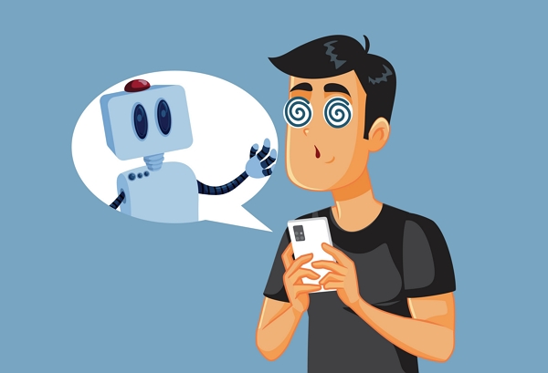 생성형 AI가 정신 건강에 영향을 미친다. [사진: 셔터스톡]