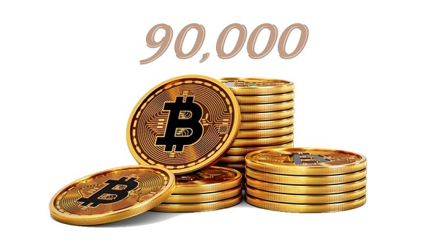 비트코인이 9만달러 벽을 좀처럼 돌파하지 못하고 있다 [사진: 셔터스톡]