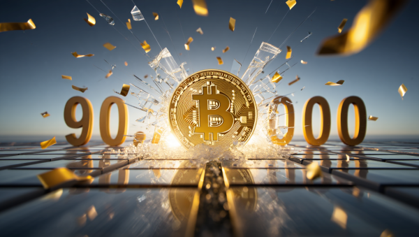 파생상품 거래소 데리빗(Deribit)이 현 시점 비트코인 시장에 대해 분석을 제시했다. [사진: Reve AI]