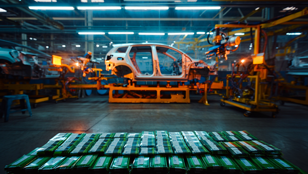 AI 성장으로 자동차용 반도체가 위협받고 있다. [사진: Reve AI]