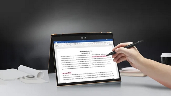 MSI가 신형 스타일러스 나노 펜을 공개했다. [사진: MSI]