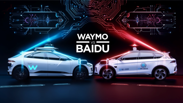 웨이모와 바이두의 런던 진출은 자율주행 시장의 글로벌 확장을 가속화하는 신호탄이 될 전망이다. [사진: Reve AI]