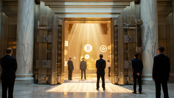 2026년 암호화폐 시장은 어떤 요소가 주도할까 [사진: Reve AI]