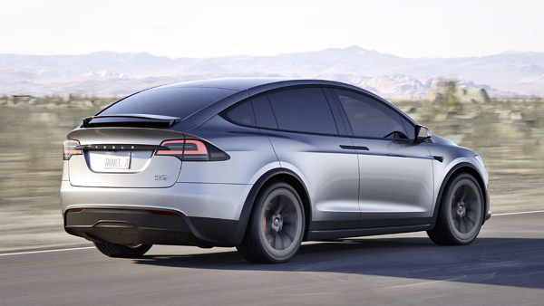테슬라 모델X 루나 실버 컬러 [사진: 테슬라 홈페이지 캡처] 