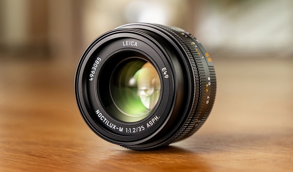 라이카 녹티룩스-M 1:1.2/35 ASPH. 렌즈 [사진: 라이카]