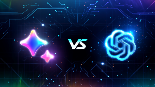 구글 제미나이와 오픈AI의 챗GPT의 성능을 비교분석했다. [사진: Reve AI]