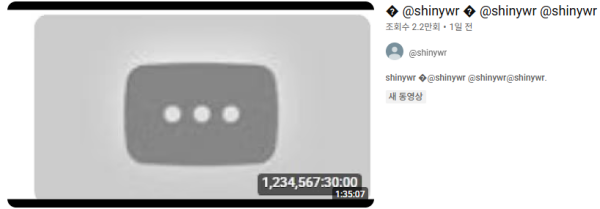 [사진: 유튜브(@shinywr)]