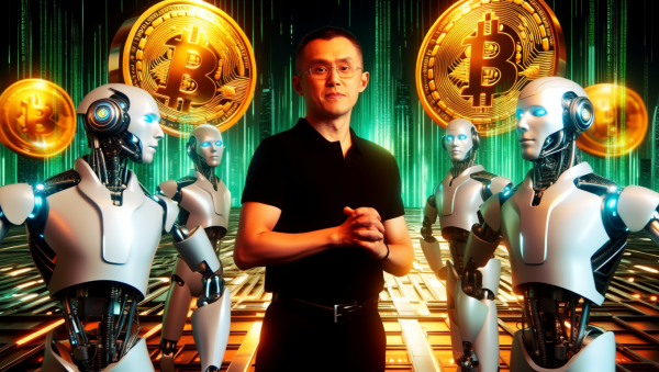 AI가 가져올 고용 불안의 해법은 무엇일까. 창펑 자오는 노동 소득을 대체할 수단으로 암호화폐의 잠재력을 강조했다. [사진: Reve AI]