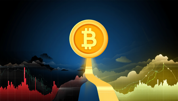 암호화폐 시장이 다시 회복 국면에 접어들었지만, 투자자들은 여전히 신중한 태도를 유지하고 있다. [사진: Reve AI]