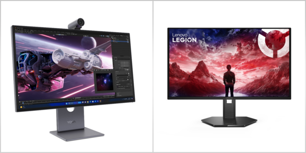 요가 프로 27UD-10, 리전 27Q-10 OLED 제품 [사진: 한국레노버]