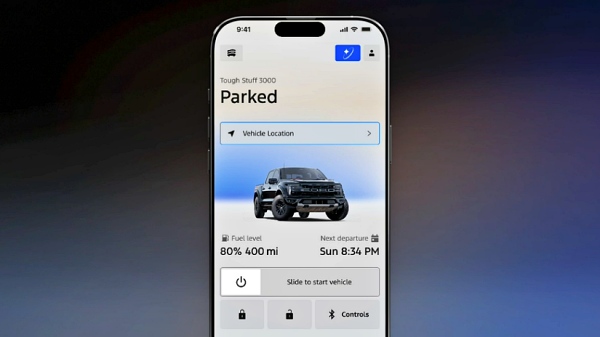 포드 앱에서 제공하는 AI 어시스턴트 [사진: 포드]