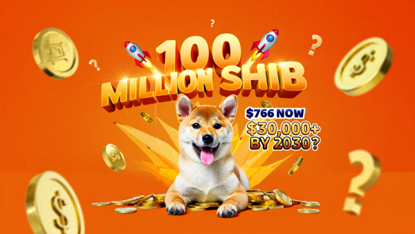 현재 시바이누(SHIB) 1억 개를 확보하는 데 드는 비용과 2030년 잠재 수익률에 대한 분석이 투자자들의 이목을 끌고 있다. [사진: Reve AI]