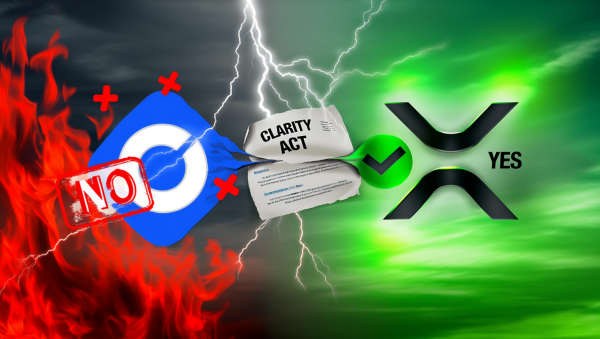 리플과 코인베이스의 상반된 입장은 암호화폐 산업이 규제 환경 속에서 어떻게 적응해 나갈지를 보여주는 사례다 [사진: Reve AI]