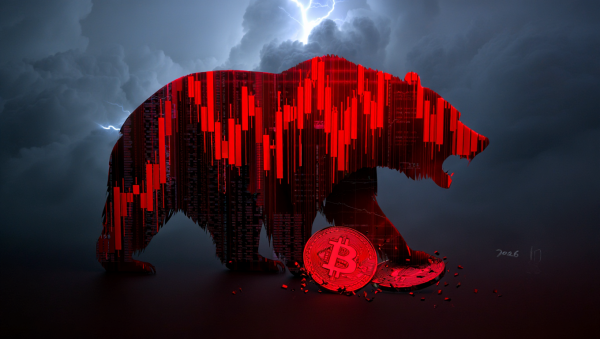 비트코인이 8만8000달러 선을 유지하는 등 약세장에서 벗어나지 못하고 있다. [사진: Reve AI]