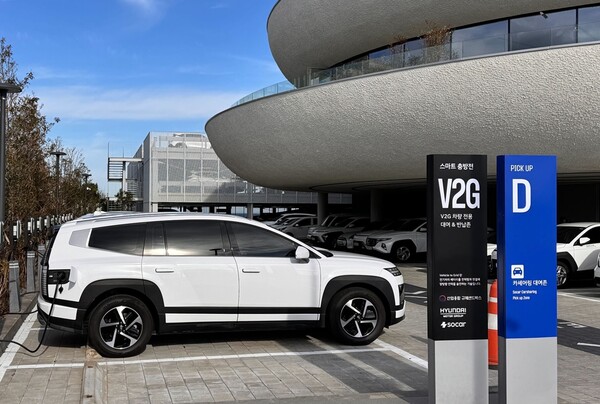 제주 쏘카터미널 V2G 차량 전용존 [사진: 쏘카]