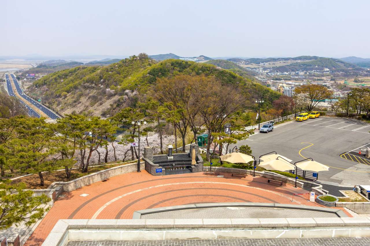 전망대에서 바라본 남쪽