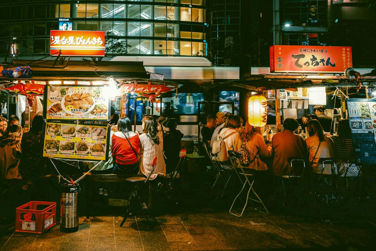 나카스 포장마차 거리 / 사진=unsplash@Nichika Sakura