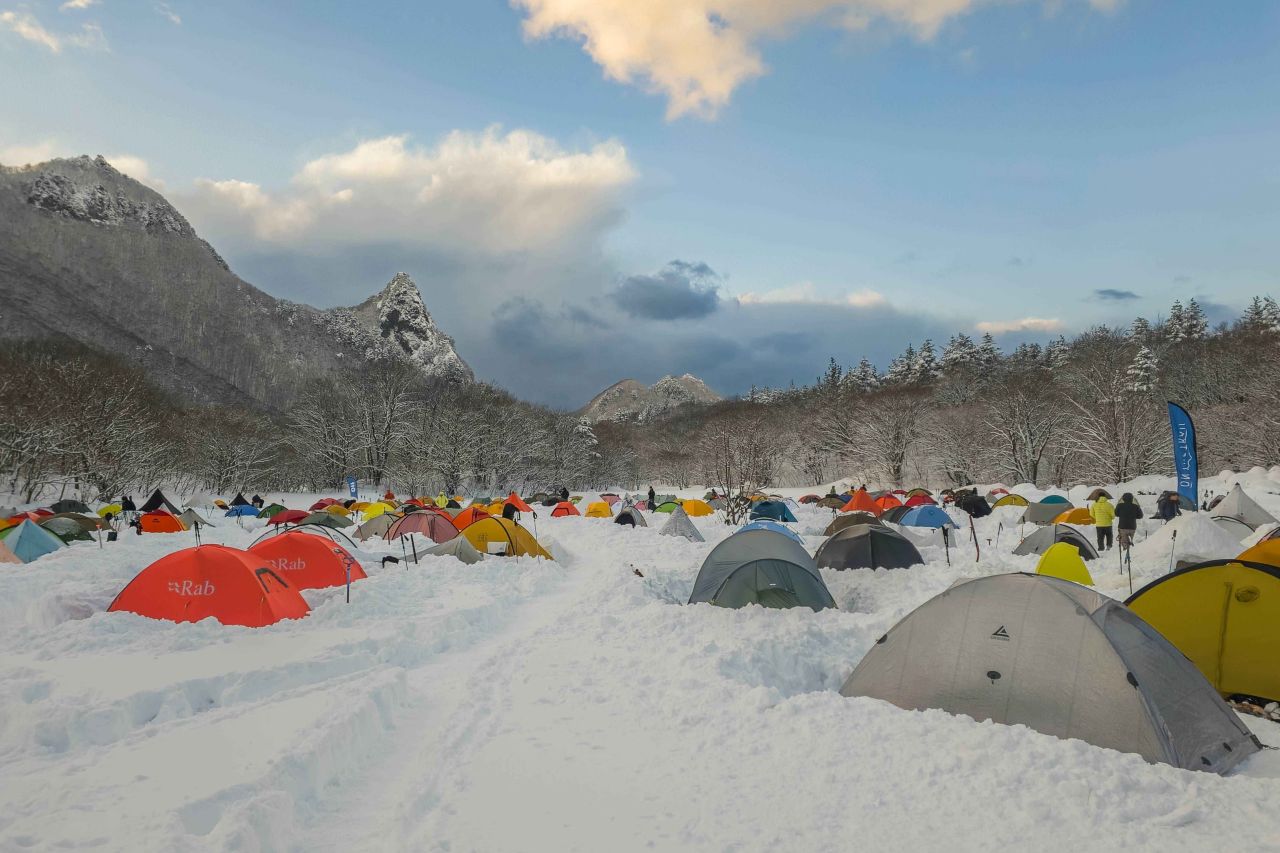울릉도 겨울캠핑 / 사진=한국관광공사 포토코리아@배근한