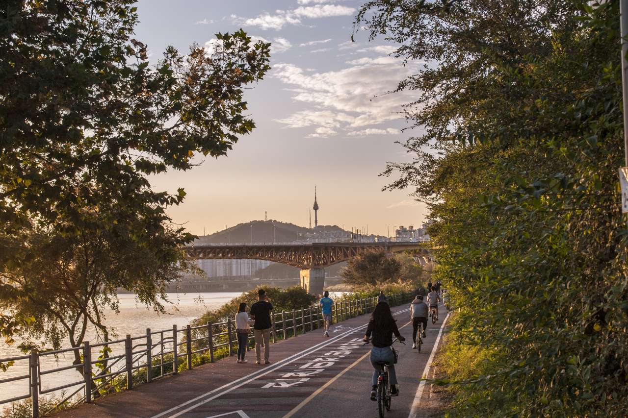 한강 라이딩 / 사진=서울관광재단