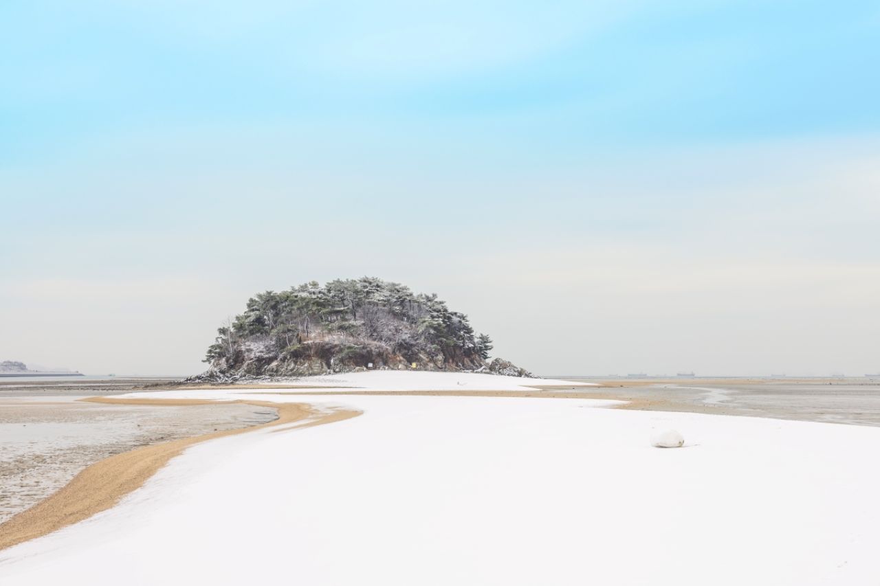 선재도 목섬