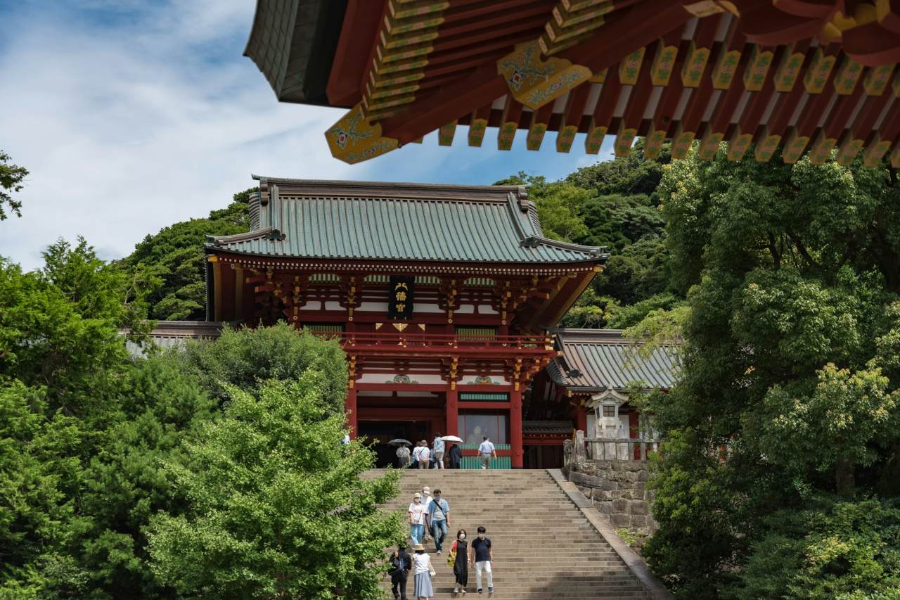 쓰루가오카 하치만구 / 사진=unsplash@Tsukada Kazuhiro